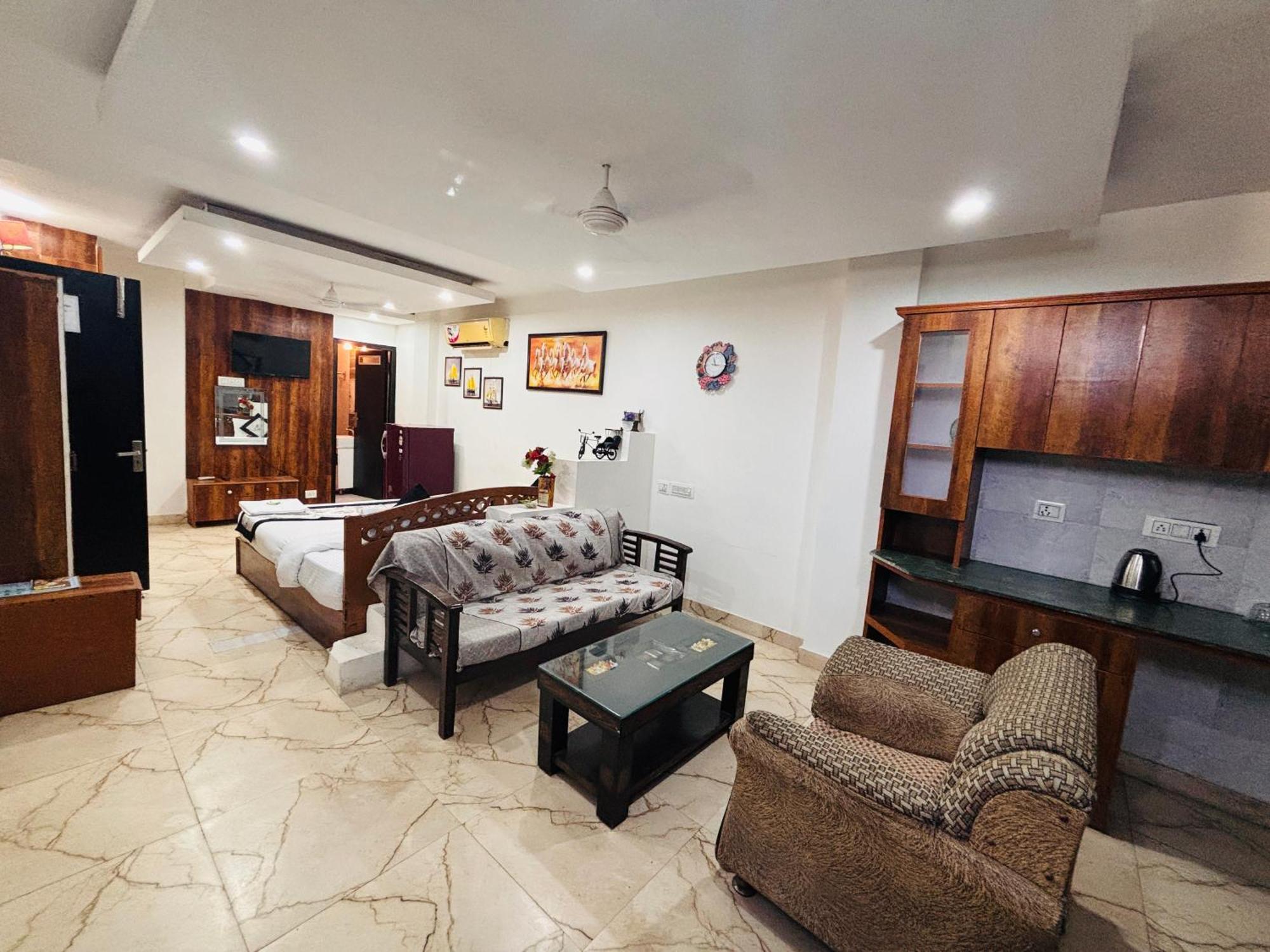 Hauz Khas Villa New Delhi Exteriör bild